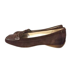 Sperry Womens Brown Suede Loafers Size 7.5